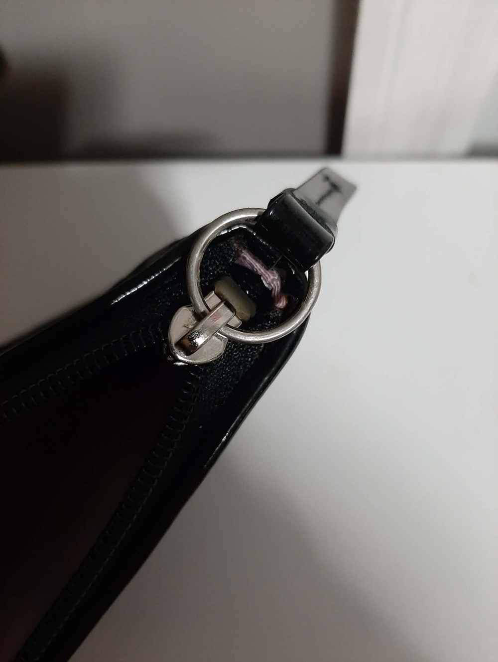 COACH Optic Metallic Mini Signature Logo Cosmetics Case - Picture 6 of 7